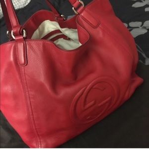Authentic Gucci Soho bag with dust bag